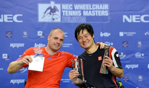 Maikel Scheffers (NED) and Shingo Kunieda (JPN)