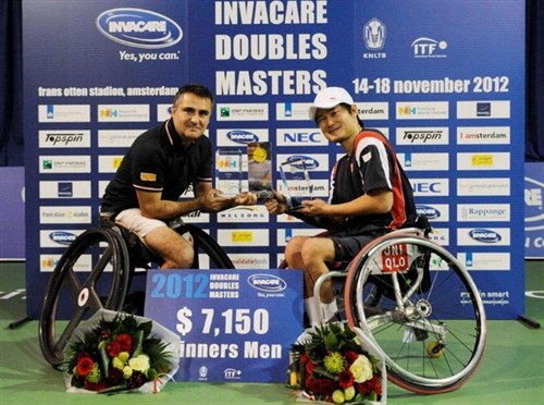 Stephane Houdet (FRA) and Shingo Kunieda (FRA)