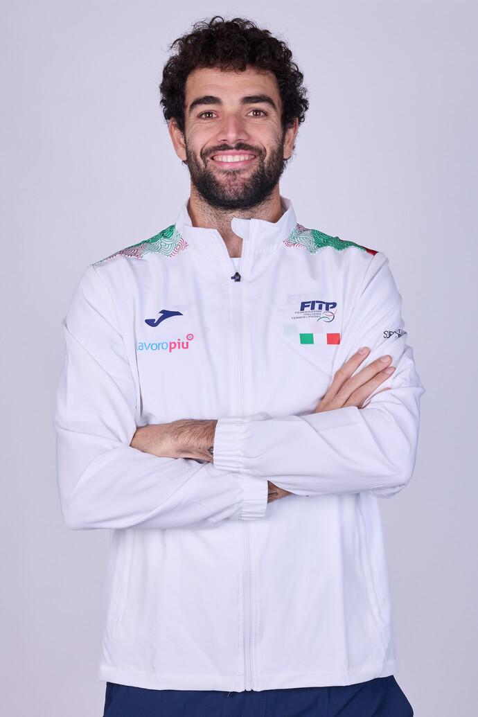 Headshot of Matteo Berrettini